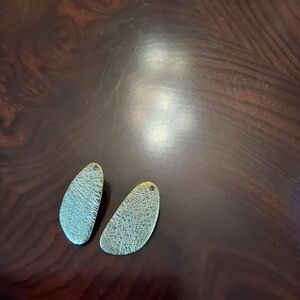 Chico's Gold-tone Textured Earrings